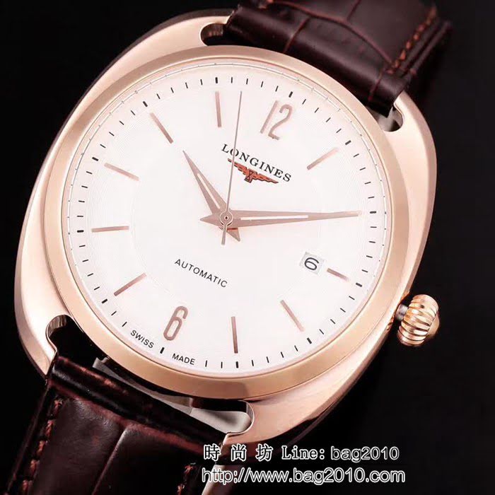 LONGINES浪琴 經典大三針 全自動機械 精品男士腕表 WSS0255
